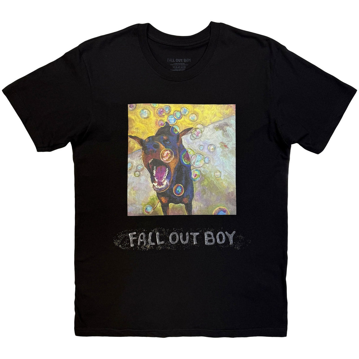 Fall Out Boy “Dog Painting” バンドTシャツ(ブラック)