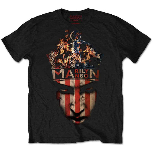 Marilyn Manson “Crown” バンドTシャツ（ブラック）