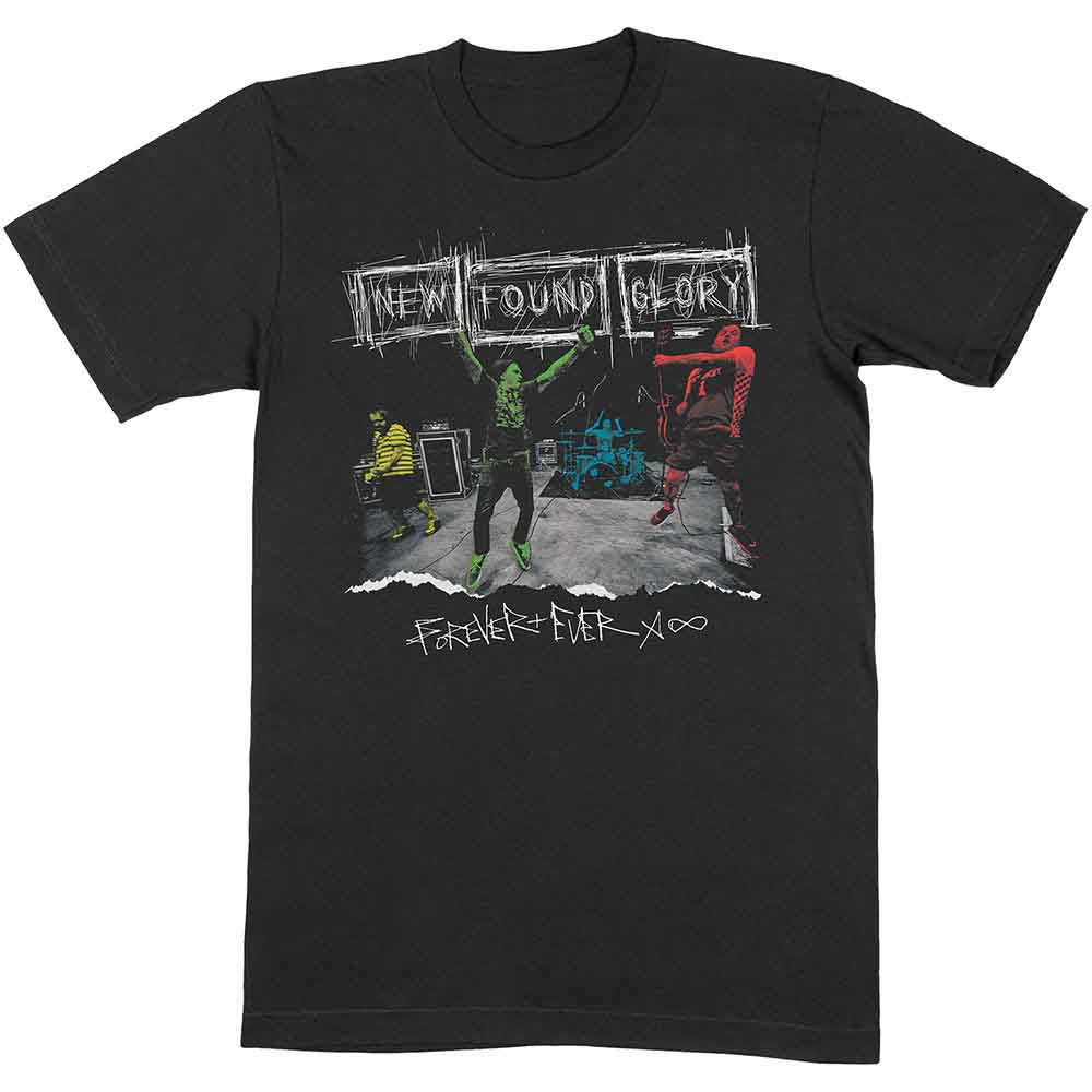 New Found Glory “Stagefreight” バンドTシャツ（ブラック）