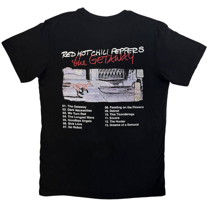 Red Hot Chili Peppers “The Getaway” Tracklist バンドTシャツ（ブラック）